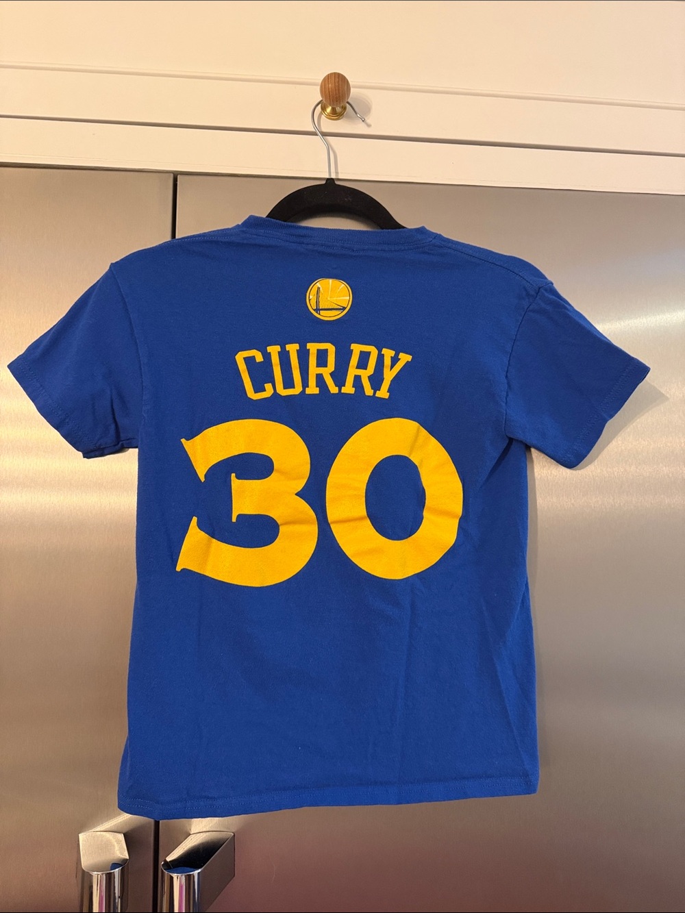 Golden State Warriors 30 Curry tee kids Size Medium 10/12